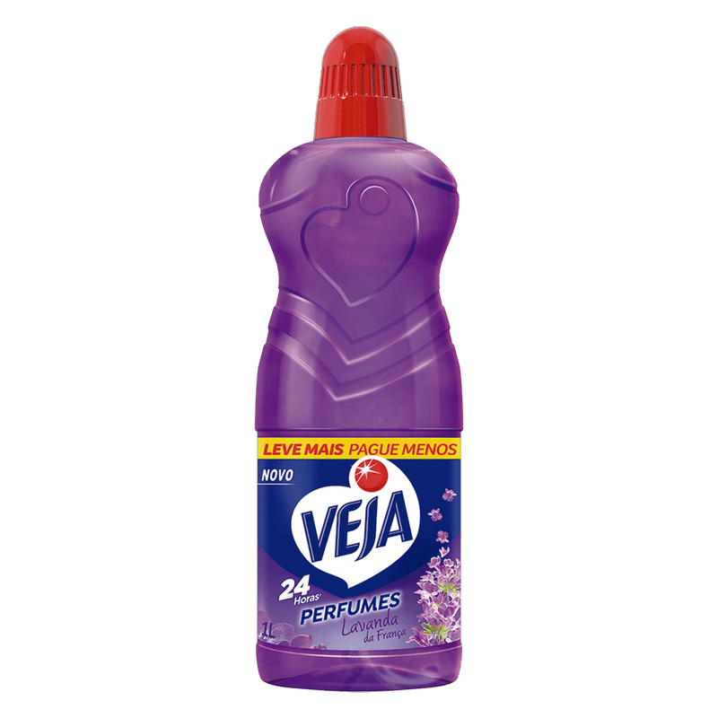 Limpador Veja Perfumes Lavanda 1L Embalagem Econmica