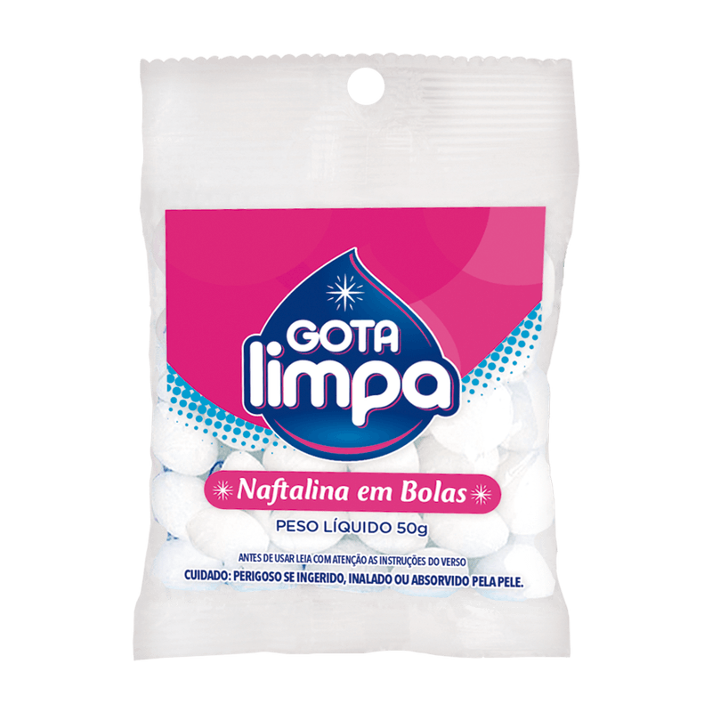 Naftalina Gota Limpa 50g