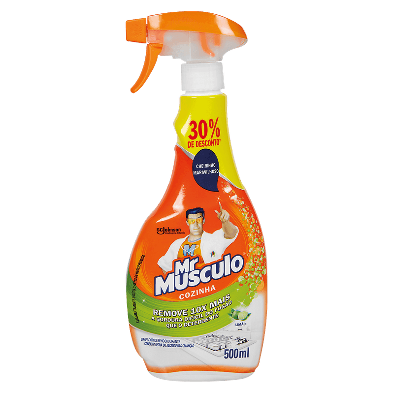 Limpador Mr Msculo Cozinha Limo Desengordurante 500ml Oferta Especial