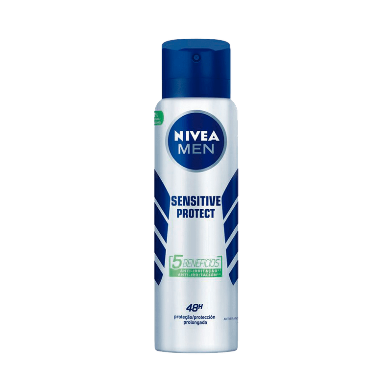 Desodorante Aerossol Nivea Derma Control Sensitive Men 150ml