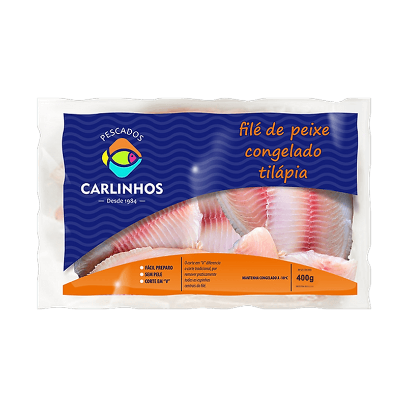 Fil de Tilpia Carlinhos Congelado 400g