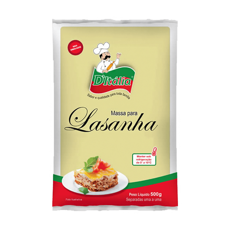 Massa para Lasanha DItlia 500g
