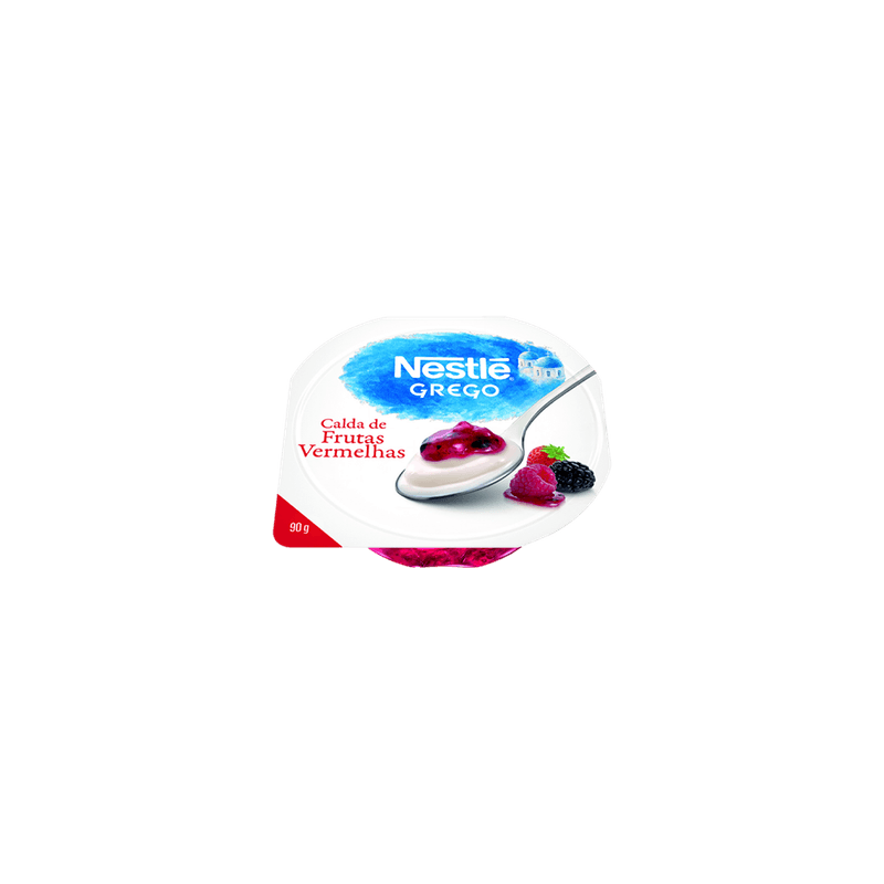 Iogurte Nestl Grego Calda de Frutas Vermelhas 90g