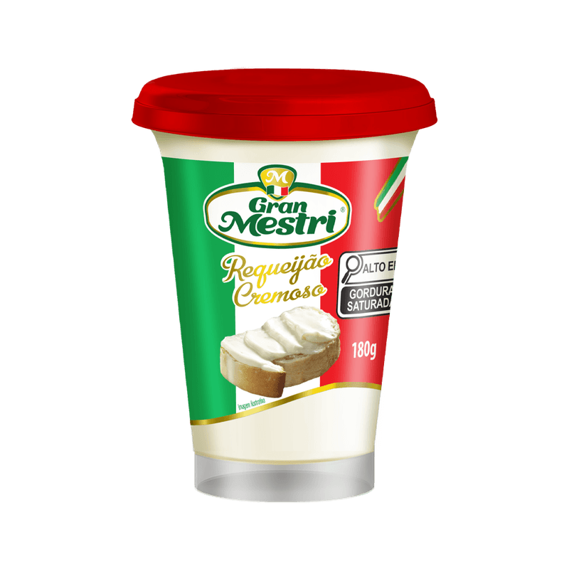 Requeijo Cremoso Gran Mestri Tradicional Pote 180g