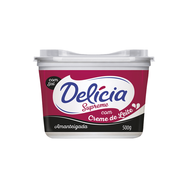 Margarina Delcia Supreme Amanteigada com Sal 500g