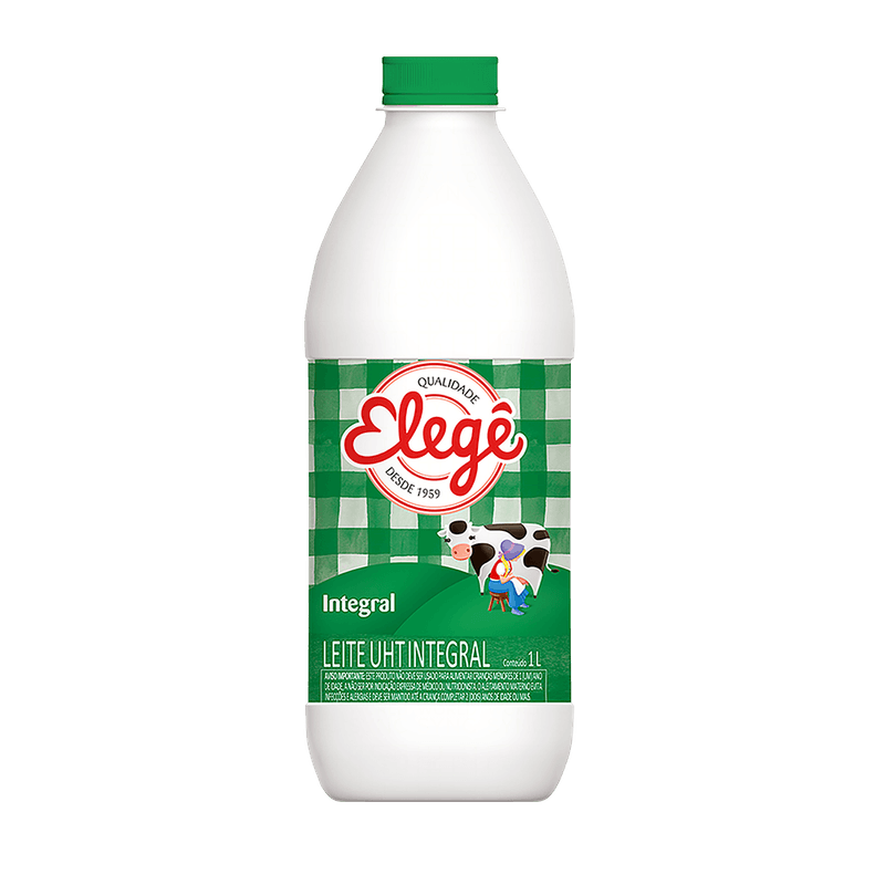 Leite Eleg UHT Integral Pet 1L