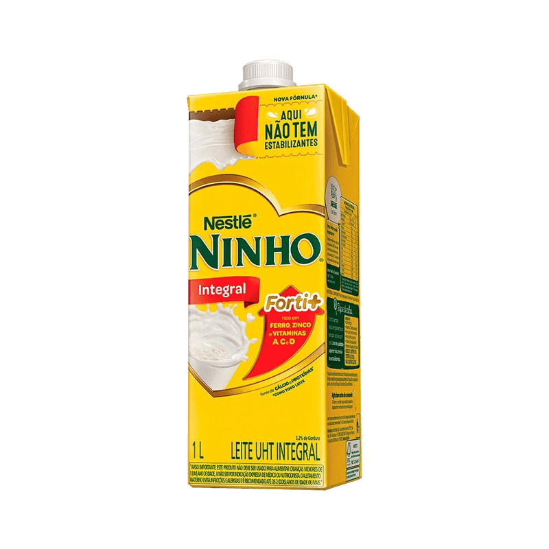 Leite Ninho UHT Integral 1L
