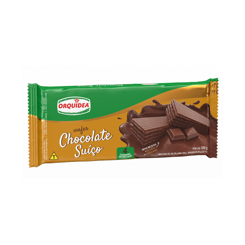 Wafer Orqudea Chocolate Suo 100g