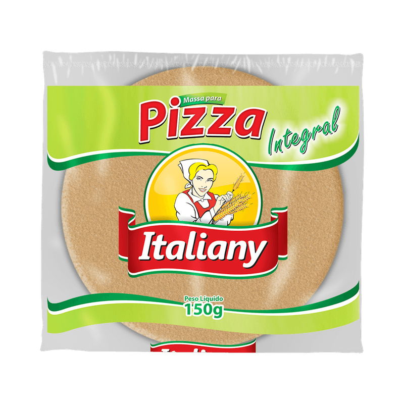 Massa Para Pizza Italiany Integral 150g