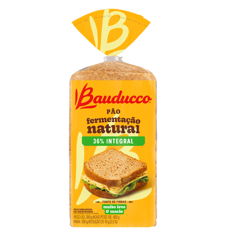 Po de Forma Bauducco 37 Integral 390g