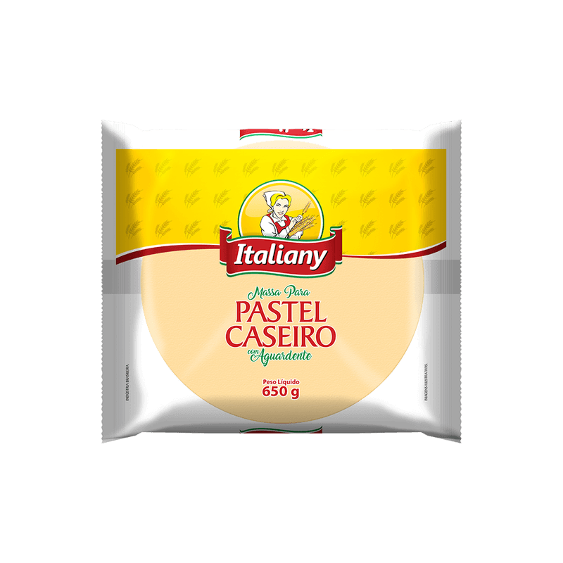 Massa para Pastel Italiany Caseiro 650g