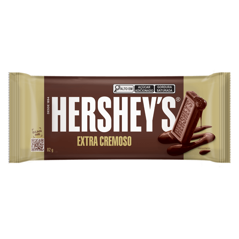 Chocolate Hersheys Extra Cremoso 82g