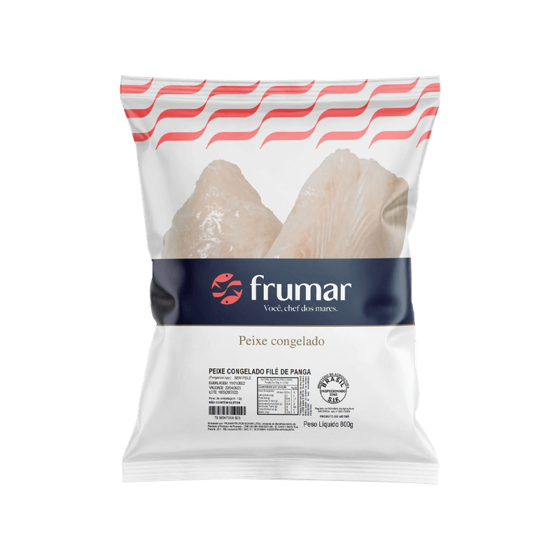 Fil de Panga Frumar Premium Congelado Pacote 800g