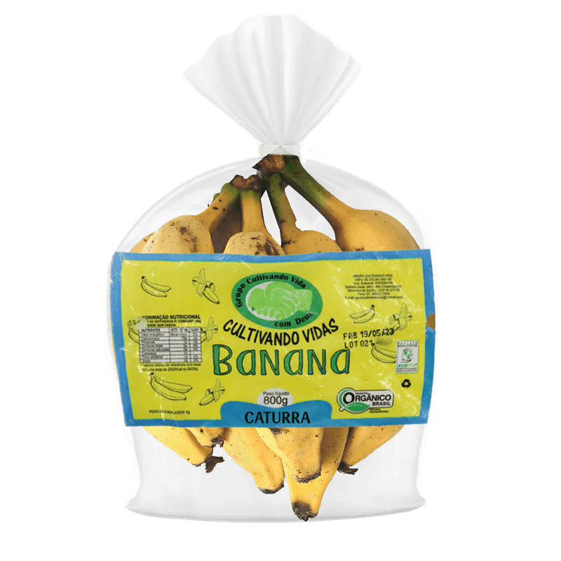 Bananacaturra Cultivando Vida Orgnica 800g