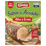 Tempero Kisabor Sabor de Assado Alho e Ervas 25g