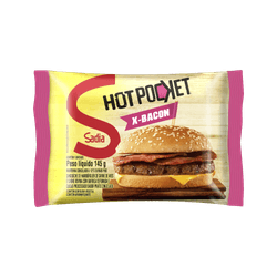 Hot Pocket Sadia X-Bacon 145g