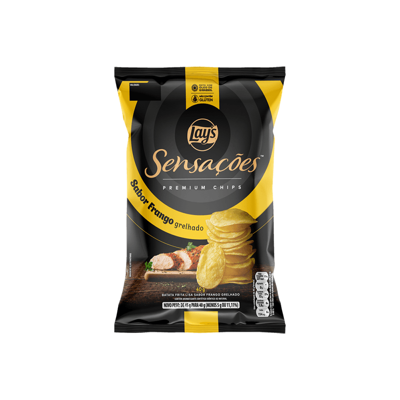 Batata-Lays-Sensaes-Premium-Frango-Grelhado-40g