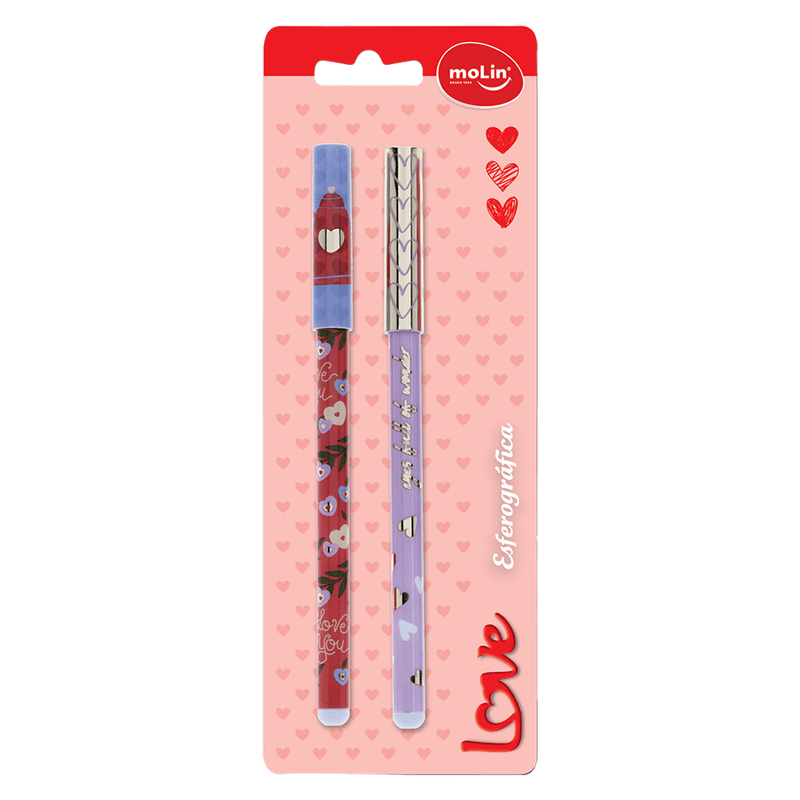 Caneta-Molin-Esferogrfica-Love-Heart-com-2un