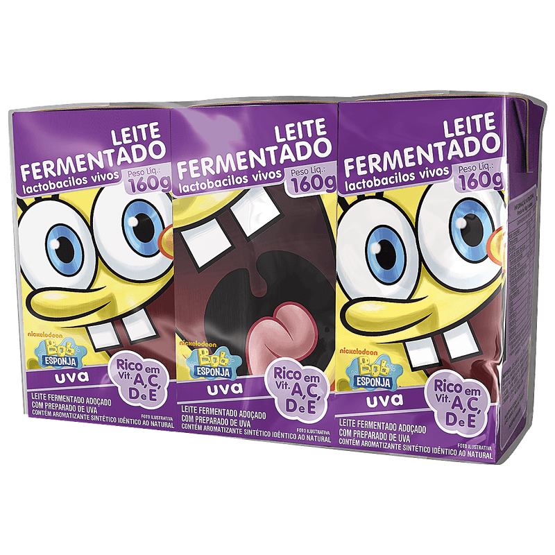 Leite-Fermentado-Bob-Esponja-Uva-Resfriado-160g-Com-3un