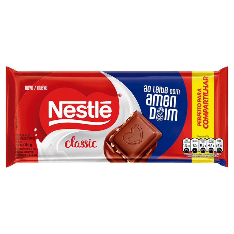 Chocolate-Nestl-Classic-Amendoim-150g