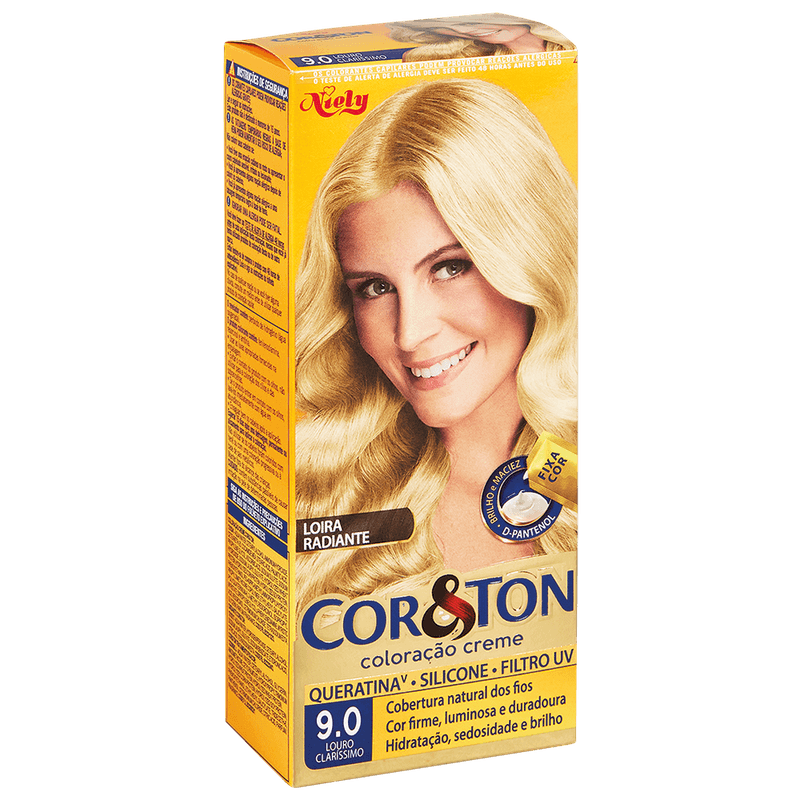 Tintura-Creme-Cor-Ton-90-Louro-Clarssimo