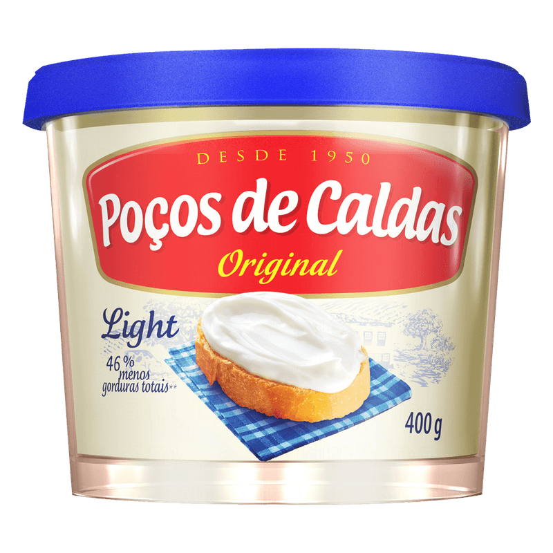 Requeijo-Cremoso-Poos-de-Caldas-Light-Original-Resfriado-Pote-400g