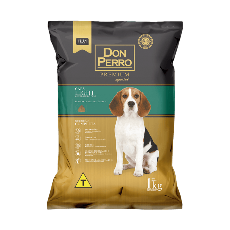 Alimento-para-Ces-Don-Perro-Light-Frango-Cereais-e-Vegetais-1kg