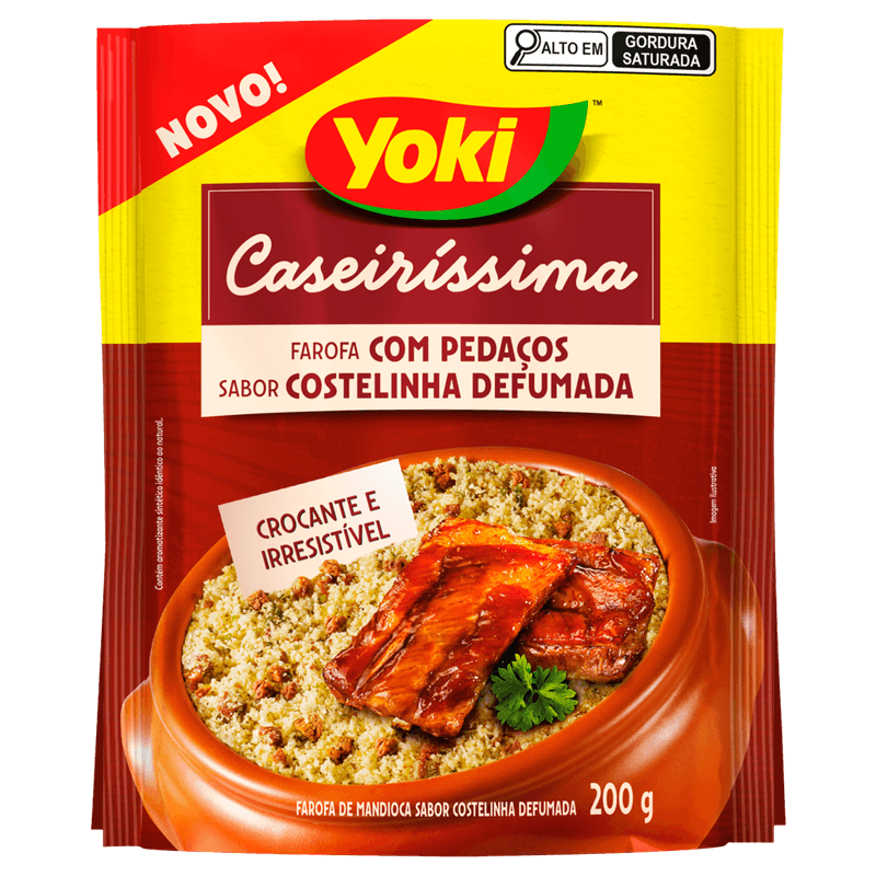 Farofa-Yoki-Caseirssima-com-Pedaos-de-Costelinha-Defumada-200g