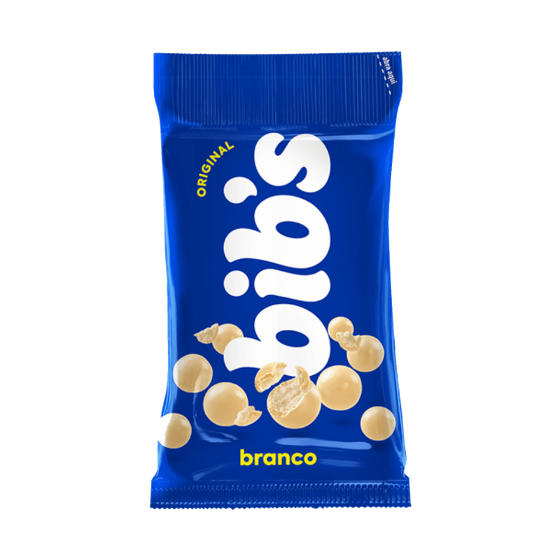 Confeito-Bibs-Chocolate-Branco-40g