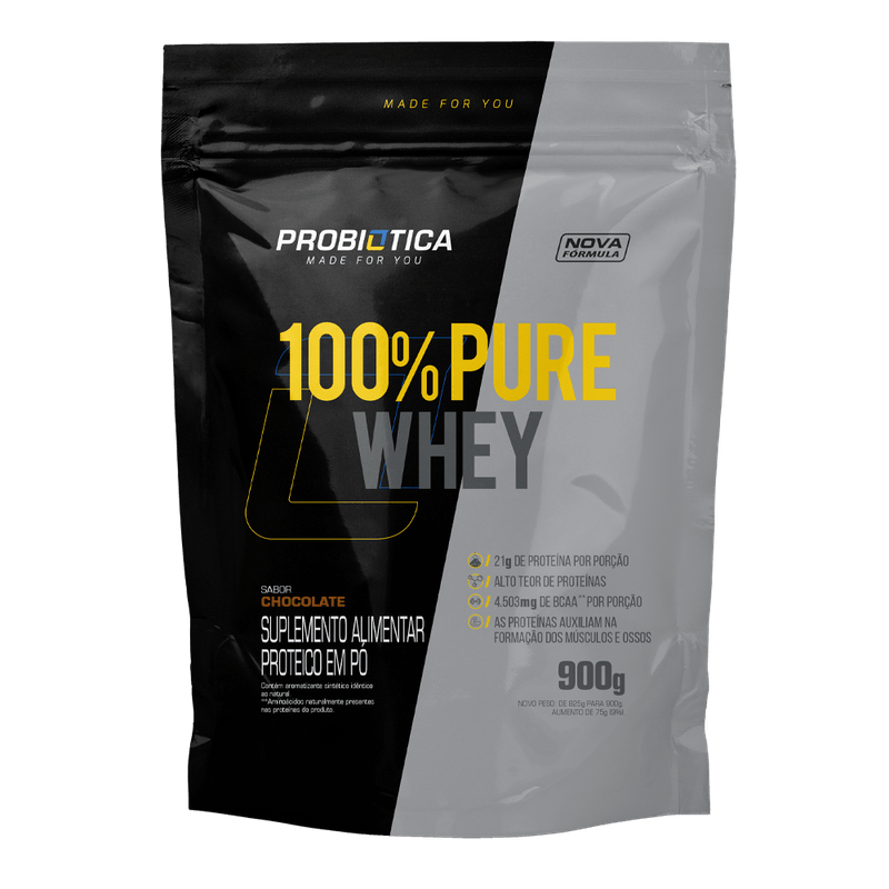 Suplemento-Alimentar-Probitica-100-Pure-Whey-Chocolate-900g
