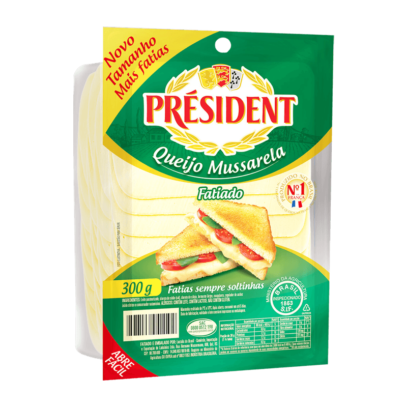 Queijo-Mussarela-Prsident-Fatiado-300g