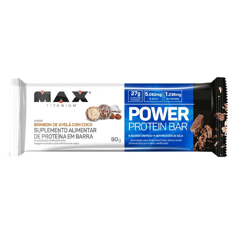 Suplemento-Alimentar-Max-Titanium-Barra-de-Protena-Bombom-de-Avel-com-Coco-90g