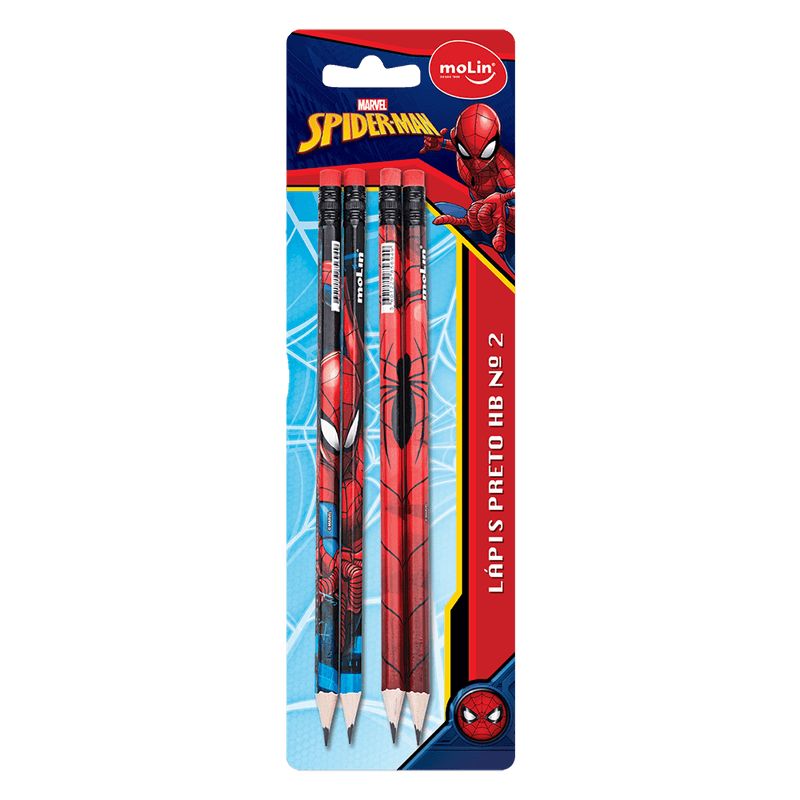 Lpis-Molin-Preto-Spiderman-Com-4un