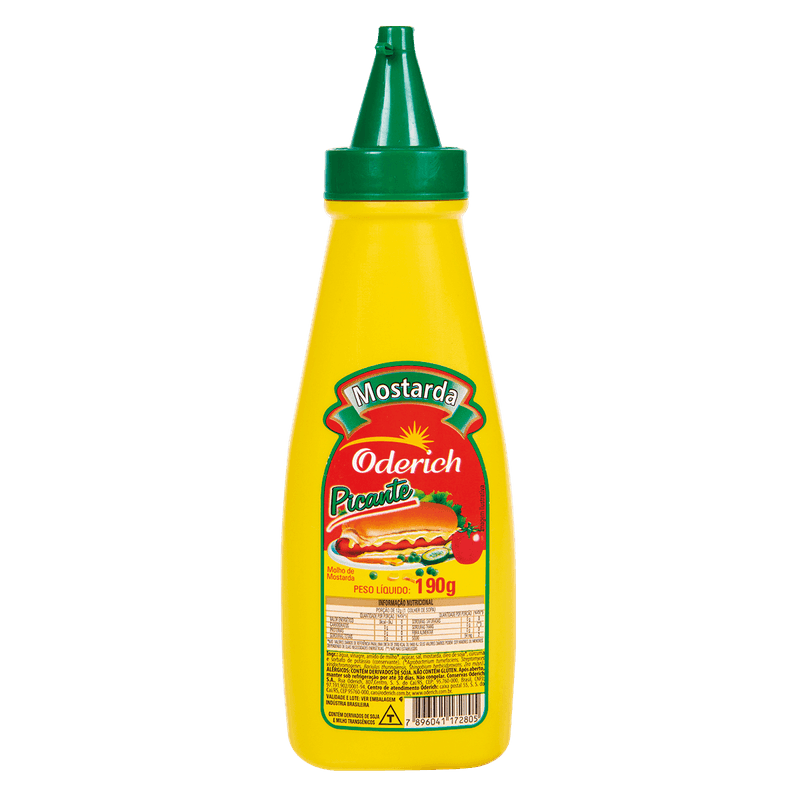 Mostarda-Oderich-Hot-Picante-190g