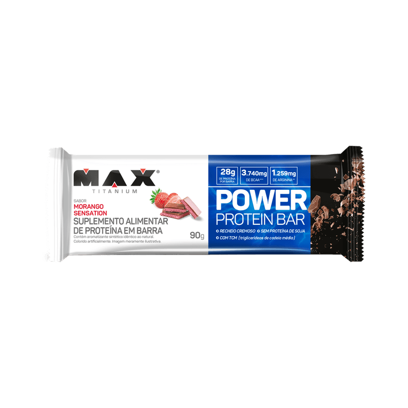 Suplemento-Alimentar-Max-Titanium-Barra-de-Protena-Morango-Sensation-90g