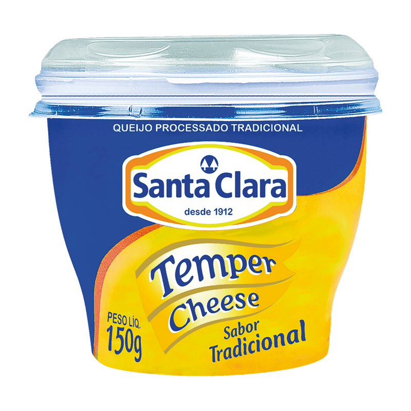 Queijo-Processado-Santa-Clara-Temper-Cheese-Tradicional-150g