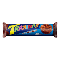 Biscoito Recheado Trakinas Chocolate 126g