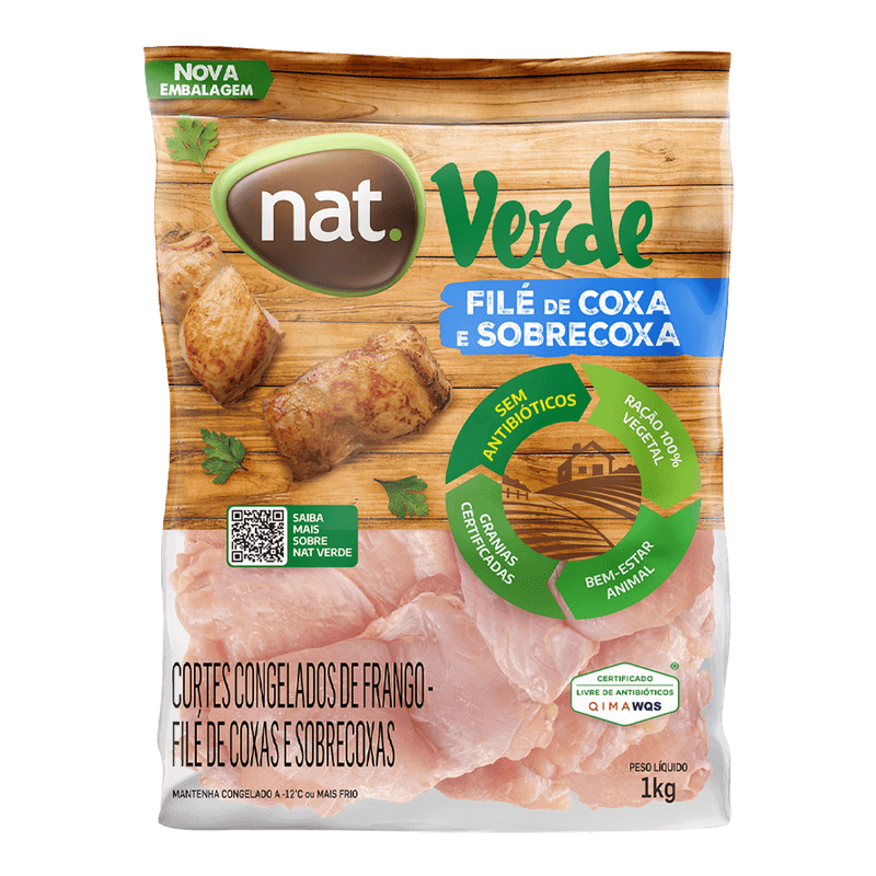 Fil-de-Coxa-e-Sobrecoxa-de-Frango-Nat-Verde-Congelado-IQF-Pacote-1kg