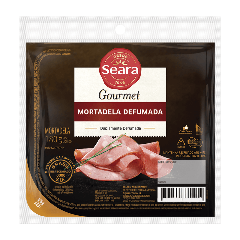 Mortadela-Defumada-Seara-Gourmet-Fatiada-180g
