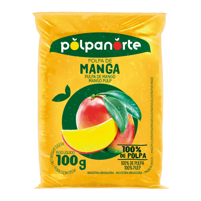 Polpa-Polpanorte-Manga-Congelada-100g