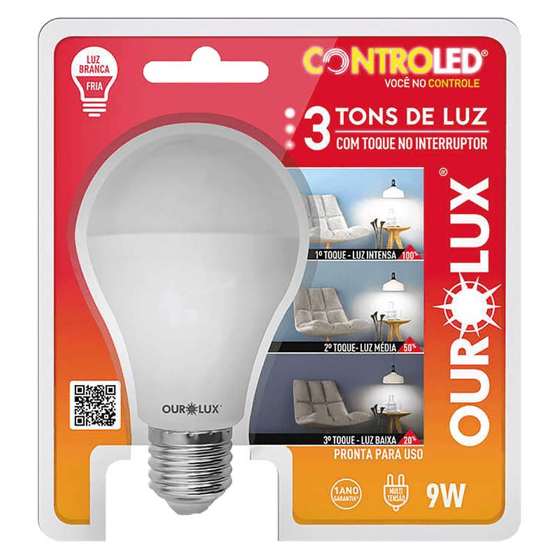 Lmpada-Ourolux-Controled-3-Tons-9W