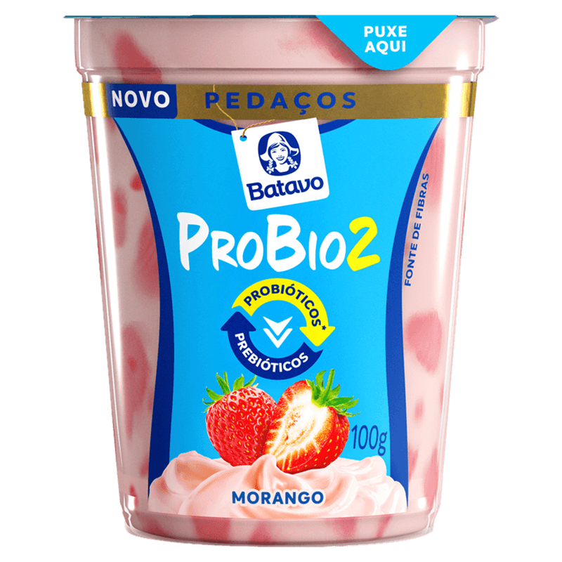 Iogurte-Batavo-Pedaos-ProBio2-Morango-100g