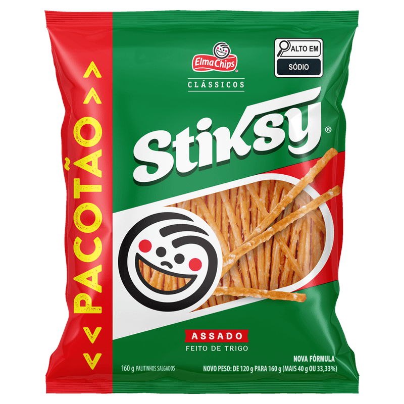 Salgadinho-Elma-Chips-Stikry-160g