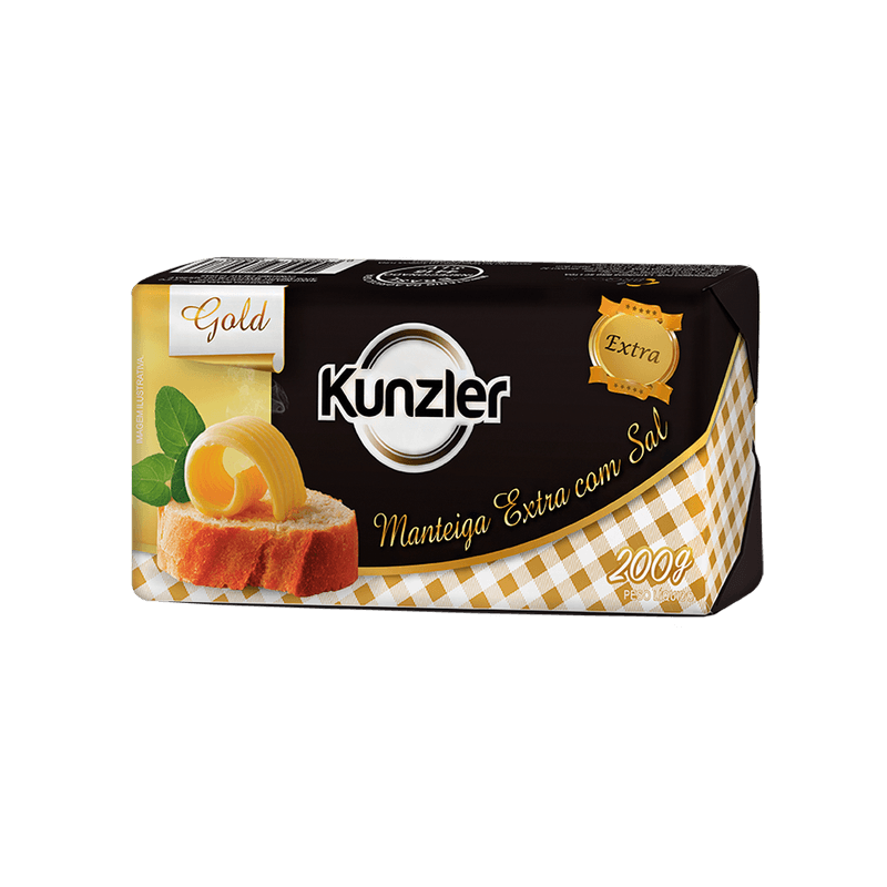 Manteiga-Kunzler-Gold-Extra-com-Sal-Tablete-200g