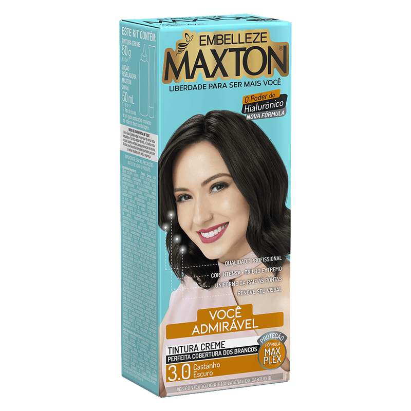 Tintura-Creme-Maxton-30-Castanho-Escuro-50g