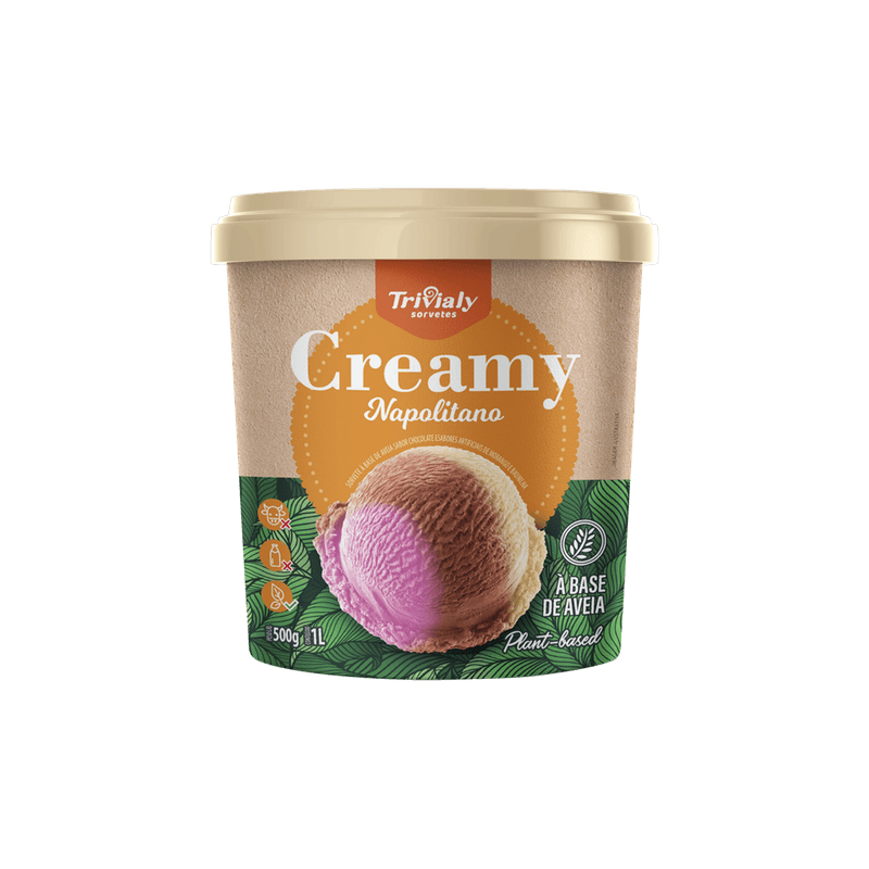 Sorvete-Trivialy-Creamy-Napolitano-Plant-Based-1L
