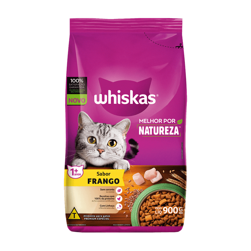 Alimento-para-Gatos-Whiskas-Melhor-por-Natureza-Frango-900g