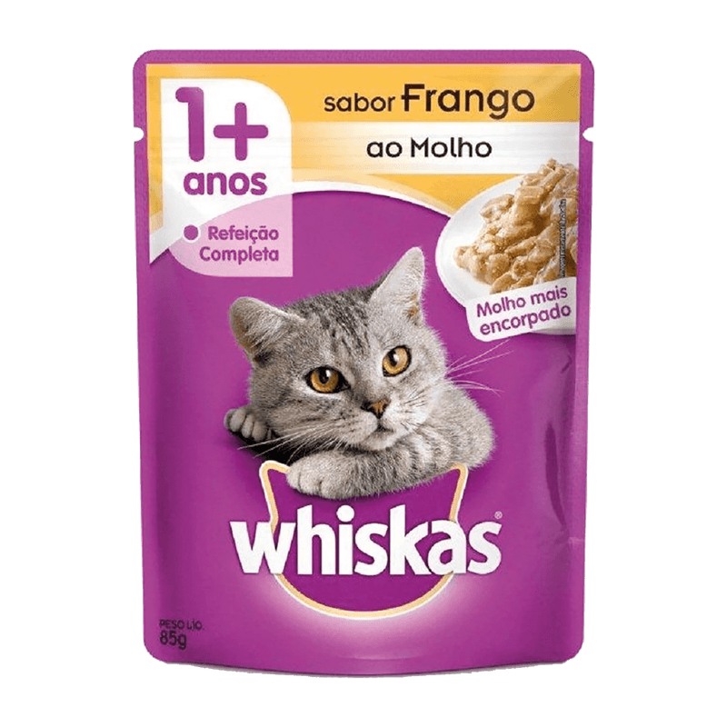 Alimento-para-Gatos-Whiskas-Adulto-Frango-Sach-85g