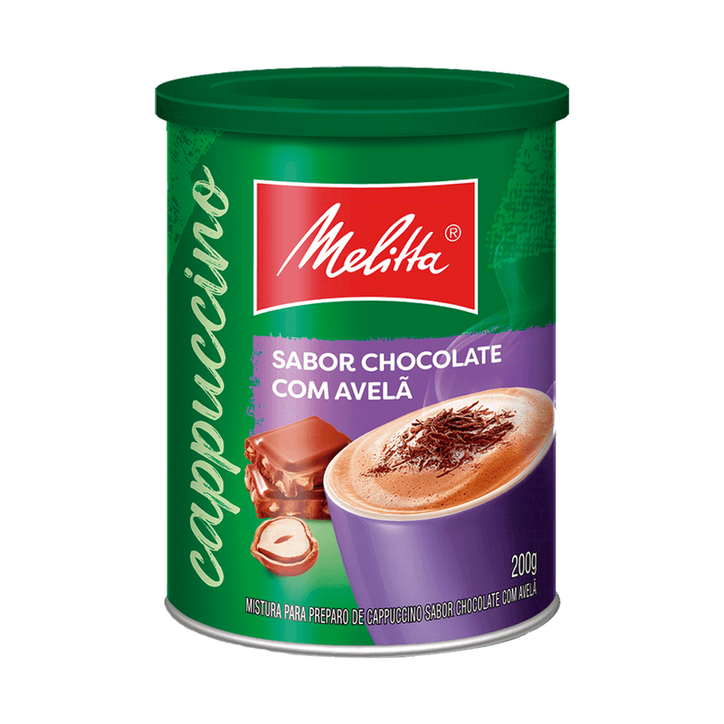Caf-Solvel-Melitta-Cappuccino-Chocolate-com-Avel-200g