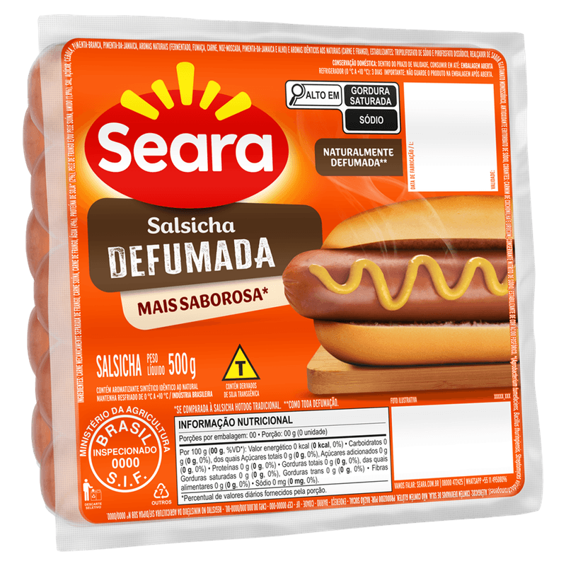 Salsicha-Seara-Defumada-Resfriada-500g